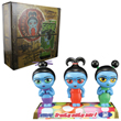 Serenity Fruity Oaty Girls Bobble Head Maquette Set